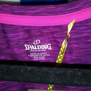 Spalding Tops - Spalding Purple V- neck Top Size 1X Spalding Tops - Spalding Purple V- neck Top Size 1X
